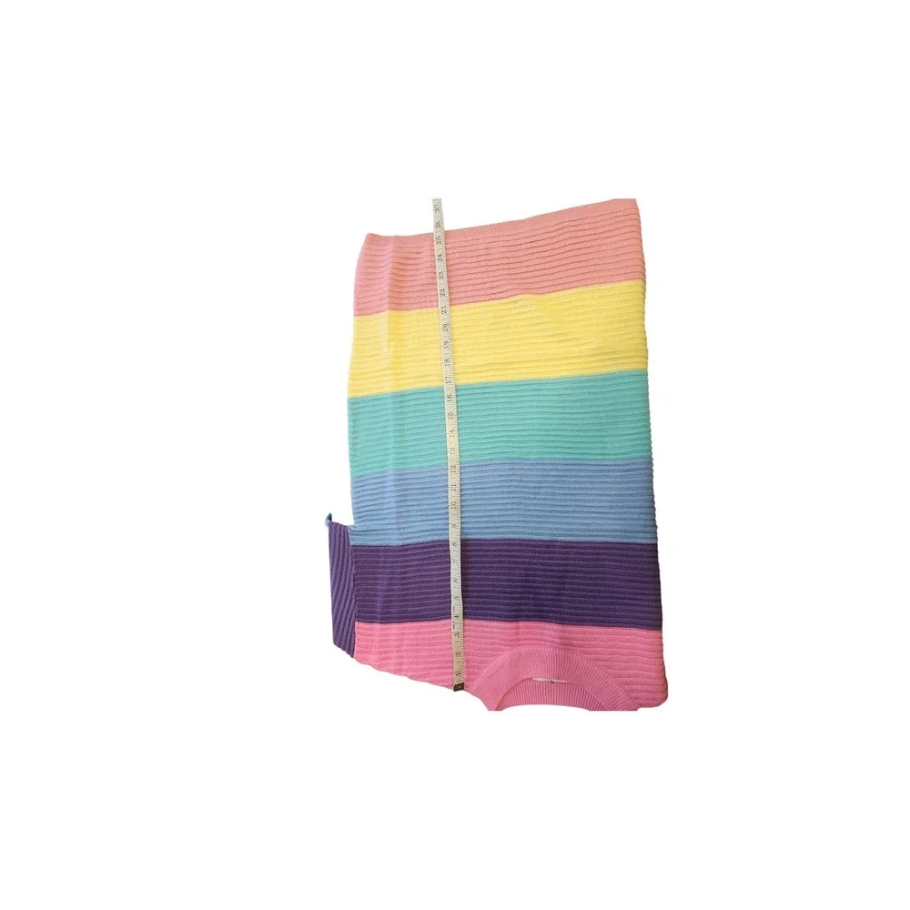 The Storm Cellar Sweater‎ Womens Medium Rainbow NWT